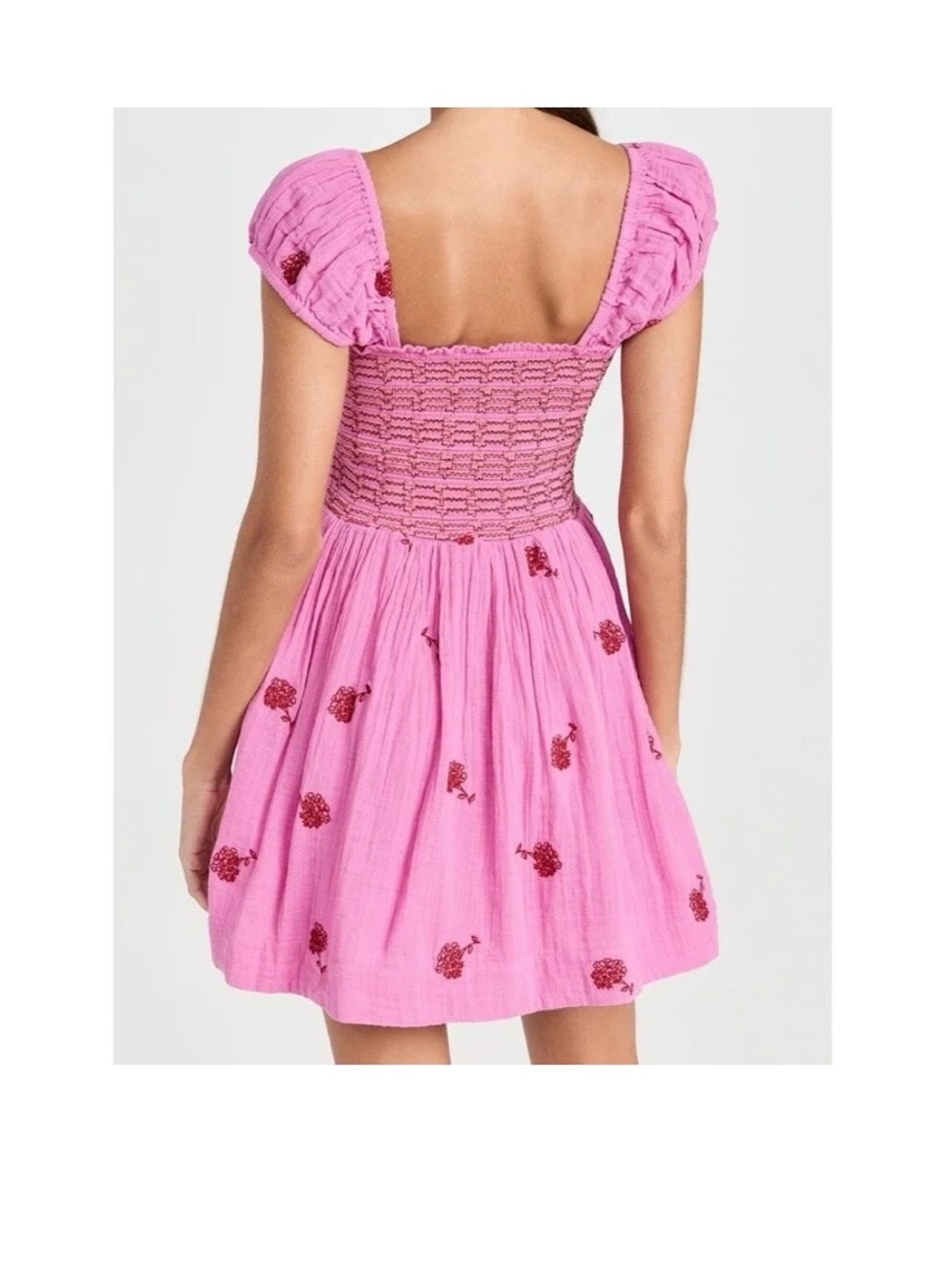 Free People Tory Embroidered Mini Dress - Picture 2 of 12